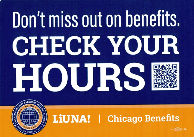 Check your benefits / Revisa tus horas.